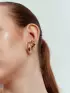 Серьга кафф «Спираль тренд», цвет золото