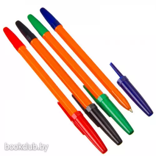 Набор шариковых ручек, 4 цвета 