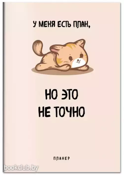 Блокнот-планер недатированный. У меня есть план, но это не точно (А4, 36 л., на скобе)