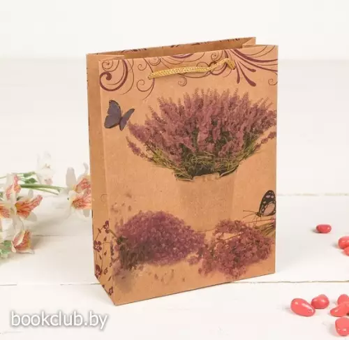 Пакет крафт «Горная лаванда»