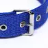 Ошейник двухслойный с вертлюгом, 58 х 3 см, полиэстер, синий Ошейник двухслойный с вертлюгом, 58 х 3 см, полиэстер, синий