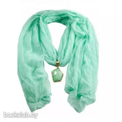 Колье-шарф «ФЛОРЕНЦИЯ», бирюзовый