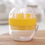 Соковыжималка для лимона Альтернатива, 7×7×8 см, пластик, жёлтый