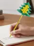 Ручка-прикол Calligrata «Елка», синий стержень, шариковая