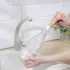 Ерш для посуды Доляна Meli, 34×6 см, бамбуковая ручка, замшевая петелька