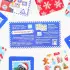 Развивающая игра «Мемо. Новогодние узоры», 28 карточек Развивающая игра «Мемо. Новогодние узоры», 28 карточек