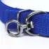 Ошейник двухслойный с вертлюгом, 58 х 3 см, полиэстер, синий Ошейник двухслойный с вертлюгом, 58 х 3 см, полиэстер, синий