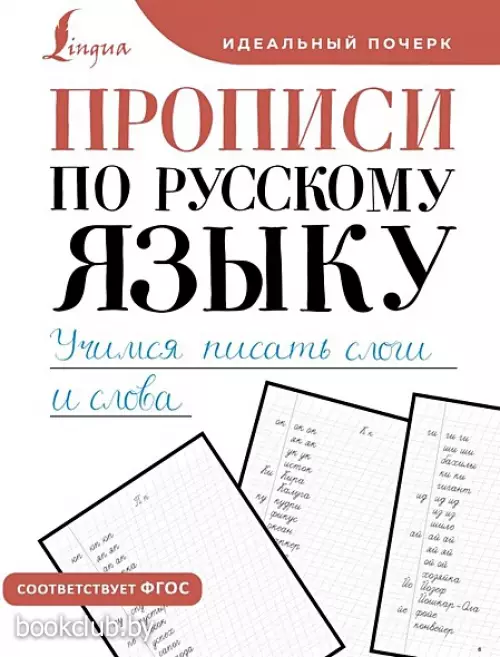 Прописи по русскому языку. Учимся писать слоги и слова (Идеальный почерк)