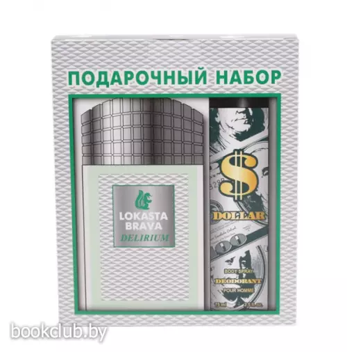 Набор мужской «Lokasta Brava Delirium» (Туалетная вода, 100 мл + дезодорант, 75 мл)