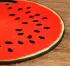 Доска разделочная и сервировочная круглая кухонная «Арбуз в разрезе», 25,5 см
