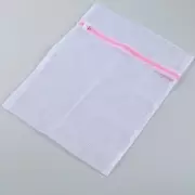 Мешок для стирки белья Доляна, 30х40 см, мелкая сетка, цвет белый